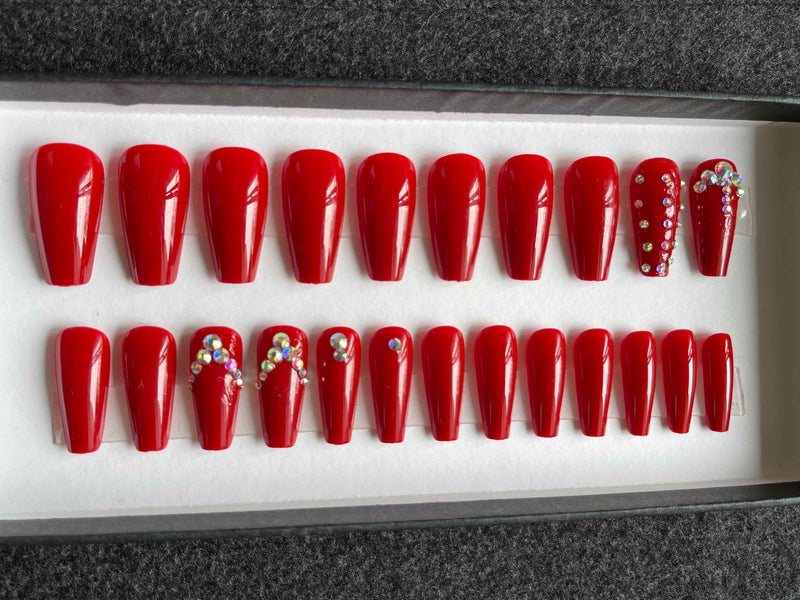 Lipstick Red - Shiny Coffin