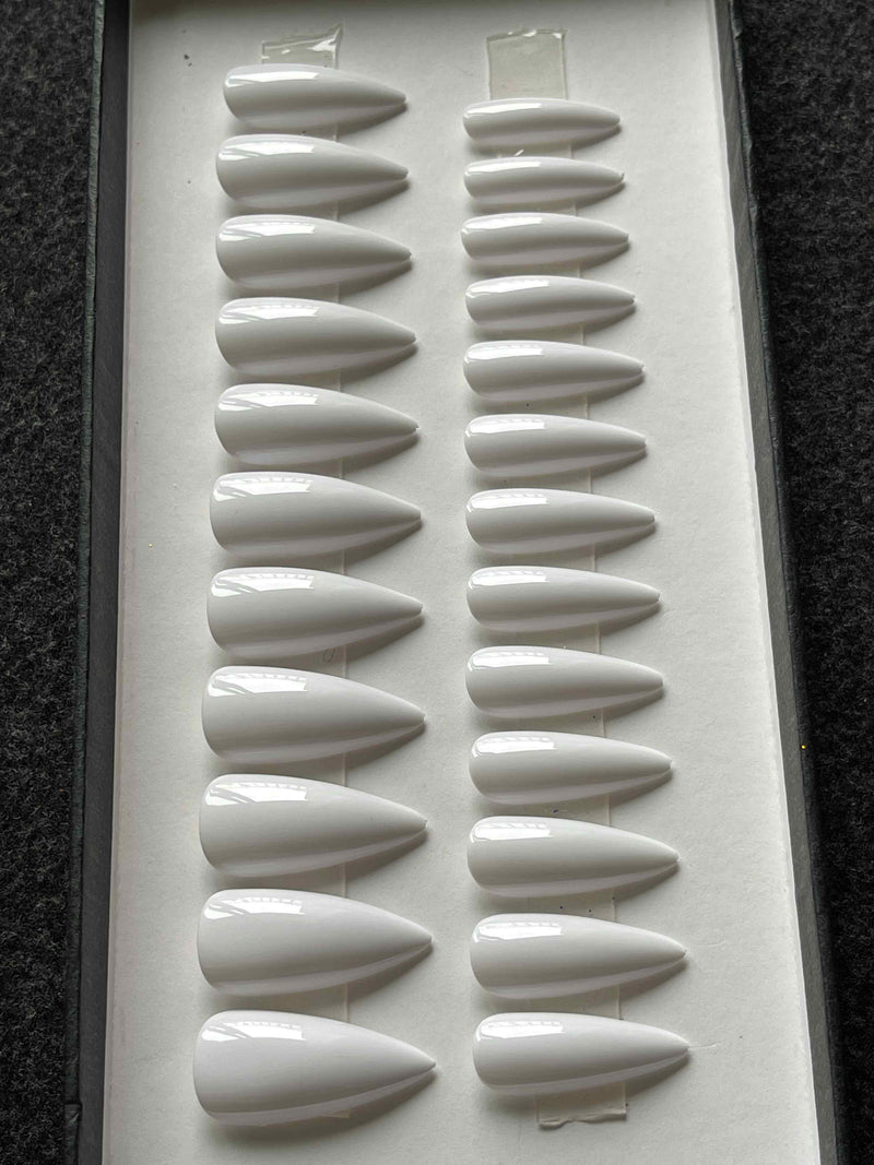 White - Glanzend Stiletto