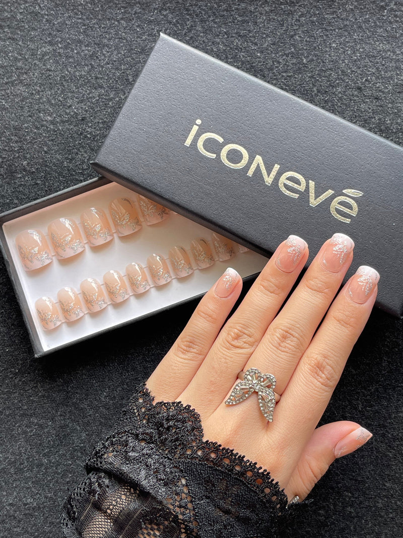 Glitter Shading - Glossy Square – ICONEVE NAILS