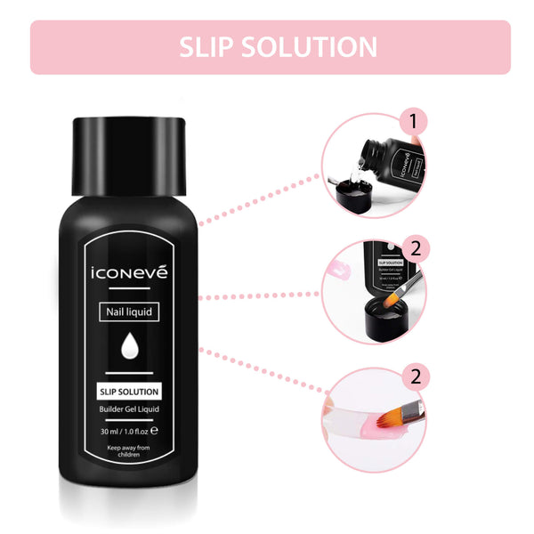 Hai bisogno di una nuova scorta di Slip Solution per rendere più semplice la tua manicure? Puoi usarla anche per rimuovere la ricostruzione dall'unghia!